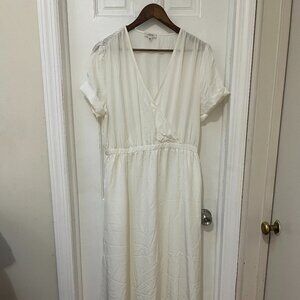 Aritzia x Wilfred dress white